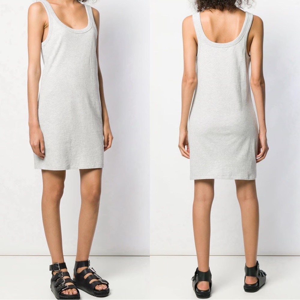 Alexander Wang DTC High Twist Jersey mini tank dress